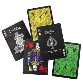 Bicycle Reverse (Yellow & Black) Playing Cards