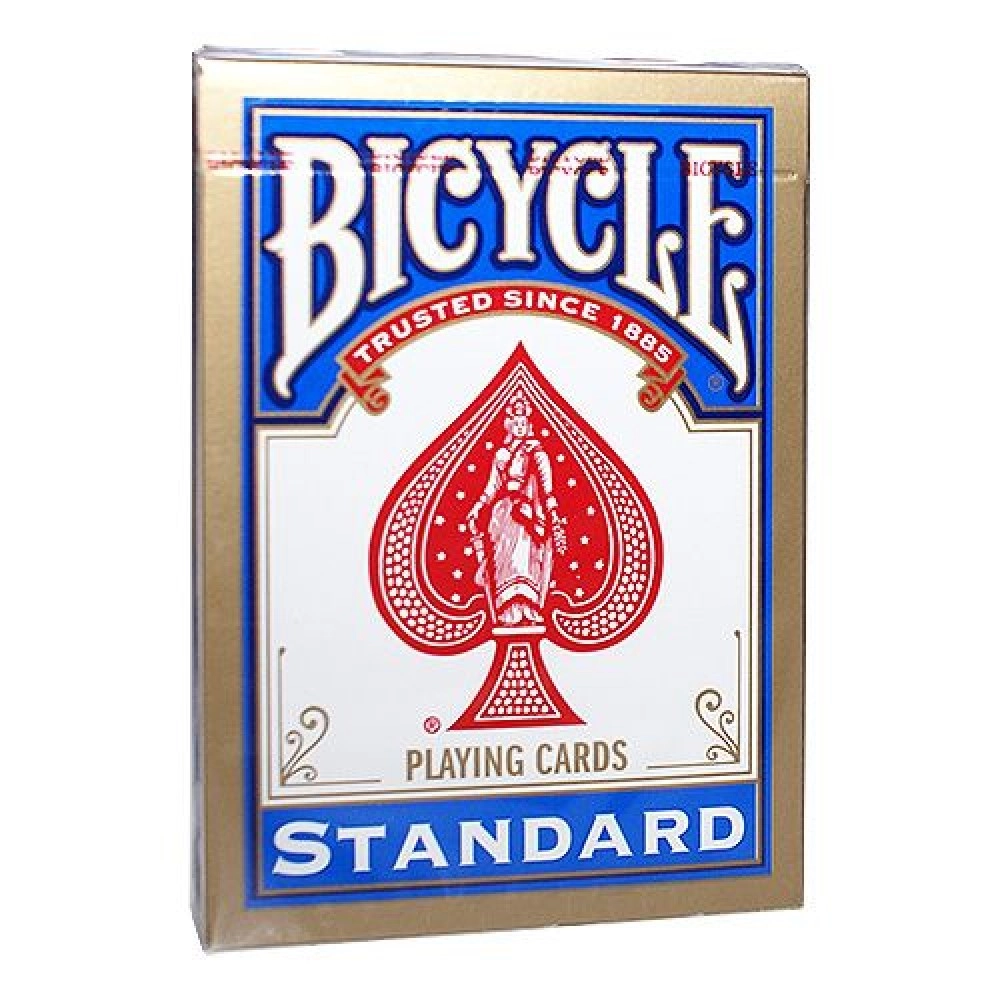 Spielkarten Bicycle Poker standard regular Rider Back - Blue