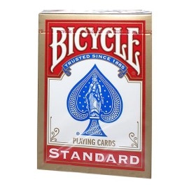 Spielkarten Bicycle Poker standard regular Rider Back - Red