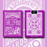 Spielkarten Tally Ho Reverse Fan back (Lavender) Limited Ed. by  Aloy Studios / USPCC