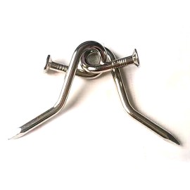 Nail Puzzle - Zinc Plated by Uday 