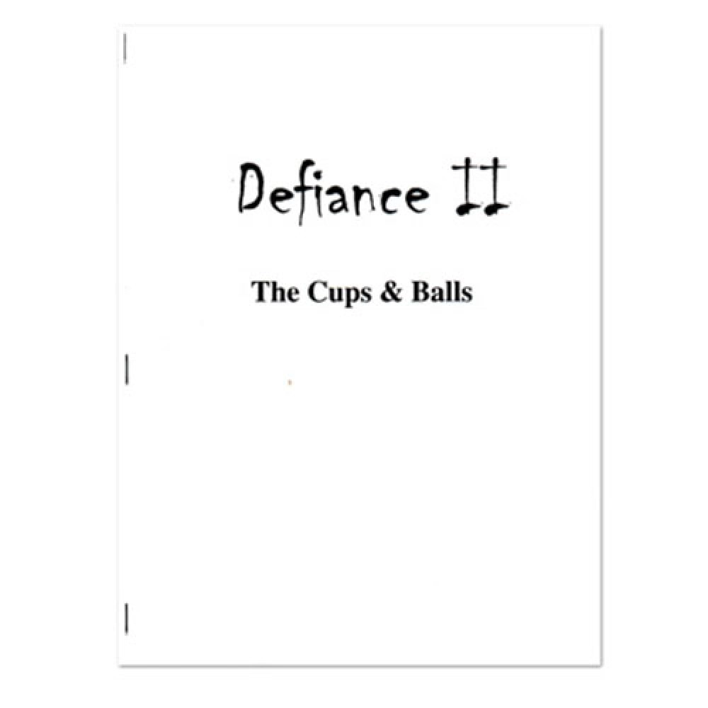 Defiance II Cups & Balls by McClintock - Rare Book
