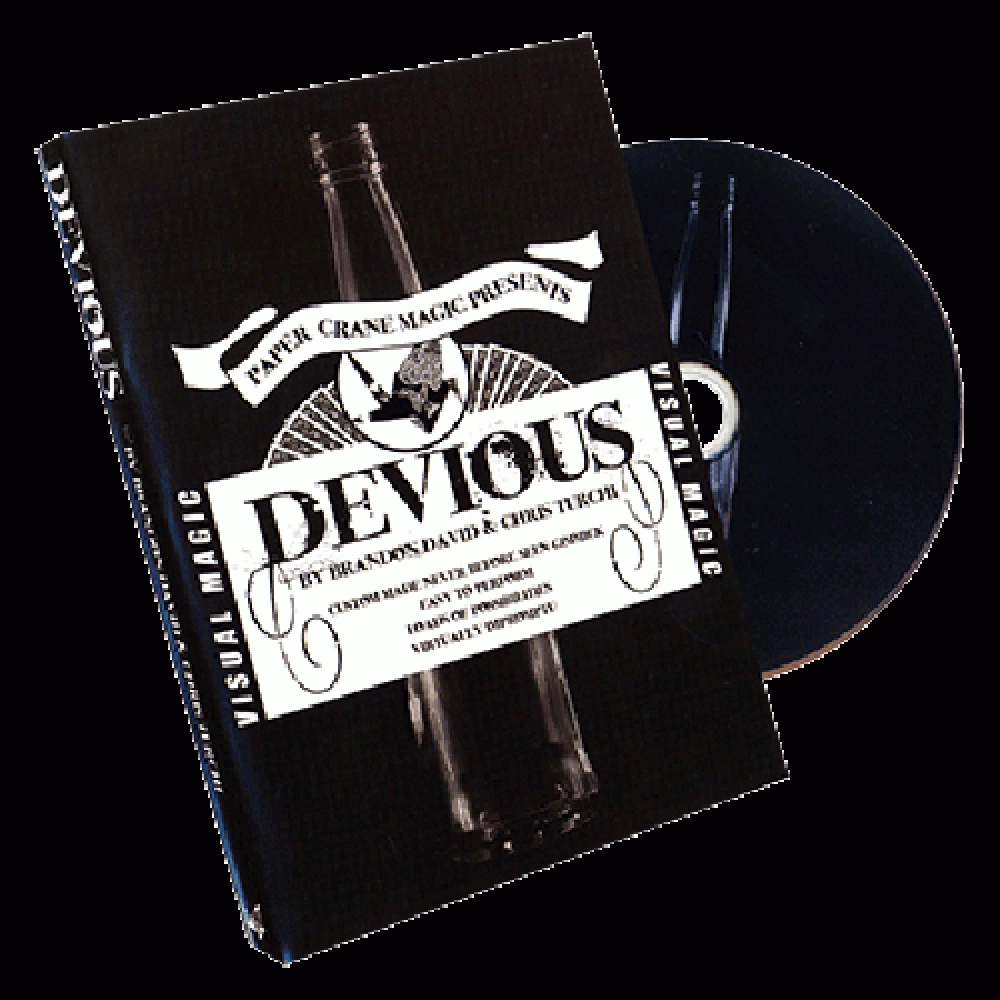 Devious by Brandon David, Chris Turchi, and Paper Crane - Gimmick and DVD