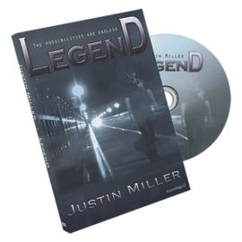 Legend (DVD and Gimmicks) by Justin Miller and Kozmomagic  - DVD