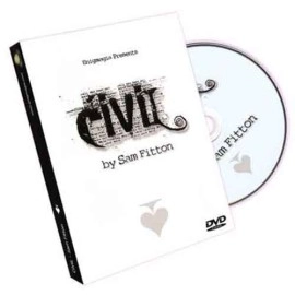 Civil (Coin In Very Intriguing Location) by Sam Fitton - DVD and Gimmick
