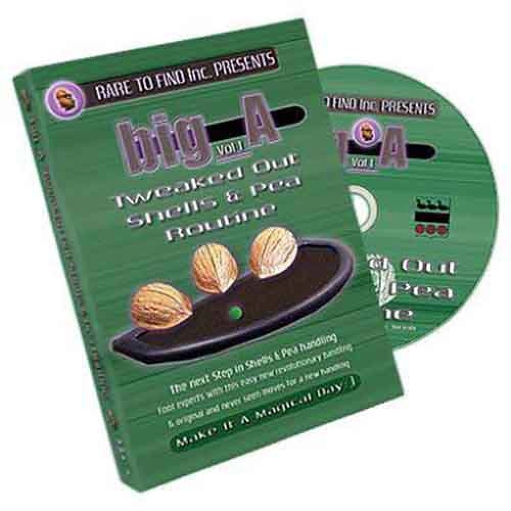 Tweaked Out Shells And Pea Routine by Big_A - DVD