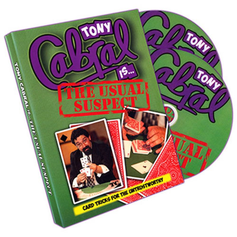 Usual Suspect (2 DVD set) by Tony Cabral - DVD