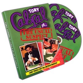 Usual Suspect (2 DVD set) by Tony Cabral - DVD
