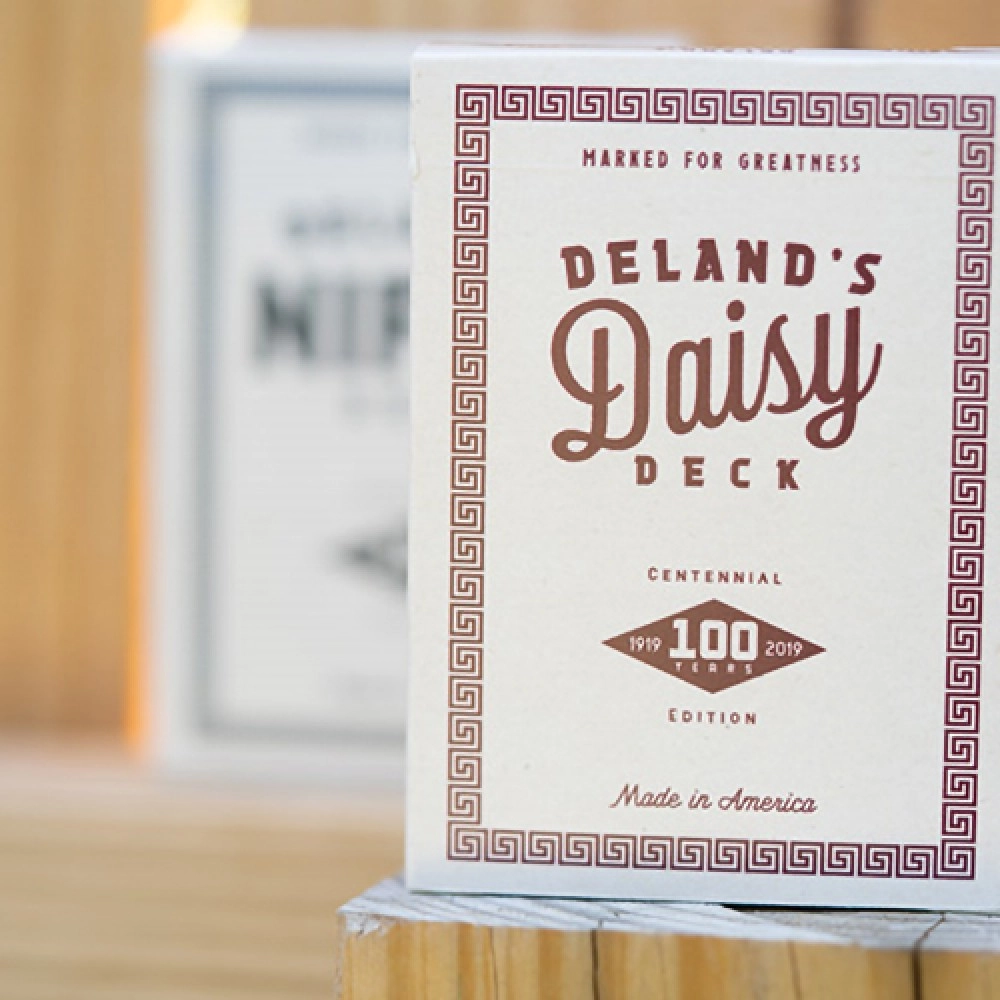 Spielkarten DeLand's Daisy Deck (Centennial Edition) - Red