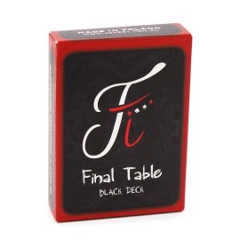 Spielkarten Final Table Black Deck