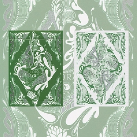 Spielkarten Floral Deck (Green) by Aloy