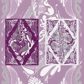 Spielkarten Floral Deck (purple) by Aloy