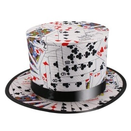 Folding Top Hat with secret pocket - Cards