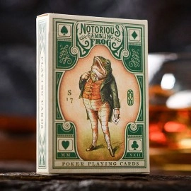Spielkarten Notorious Gambling Frog (Green) Playing Cards by Stockholm17