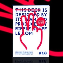 Spielkarten HYPER NEON Playing Cards by Riffle Shuffle