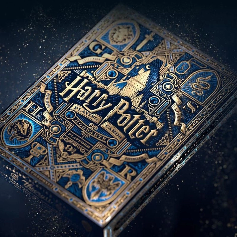Baraja de cartas Harry Potter (Blue-Ravenclaw) Playing Cards by Theory11