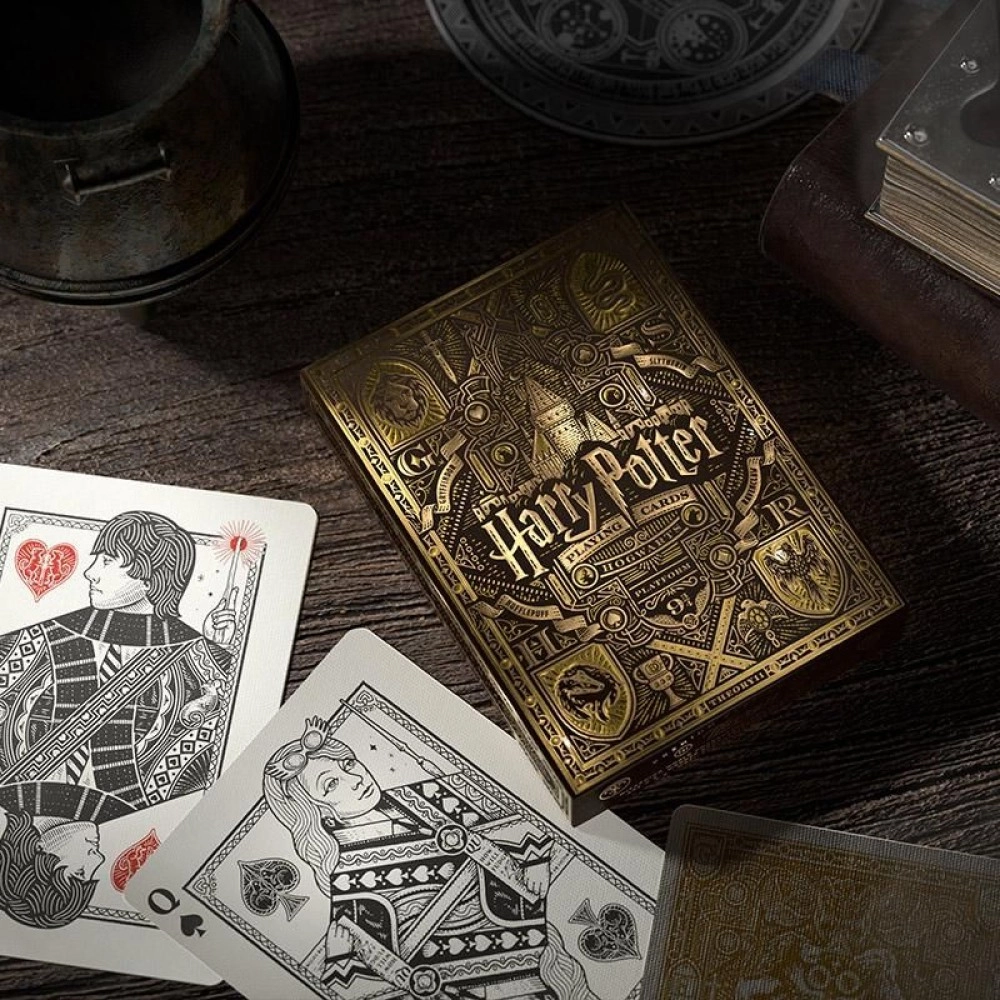 Spielkarten Harry Potter (Yellow-Hufflepuff) Playing Cards by Theory11