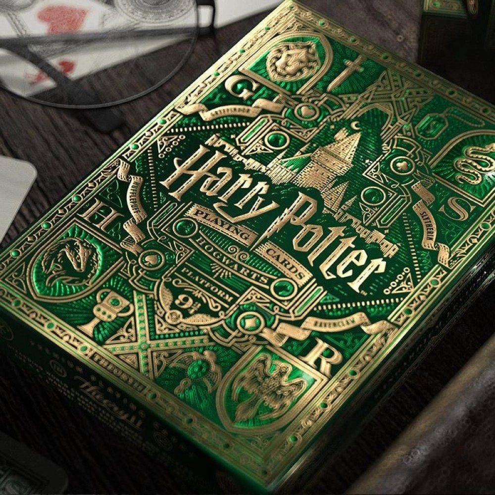 Spielkarten Harry Potter (Green-Slytherin) Playing Cards by Theory11