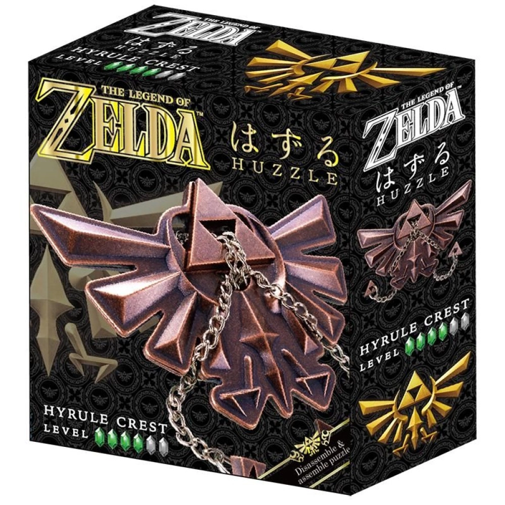 Huzzle Cast Zelda Hyrule Crest - Difficulty level 4