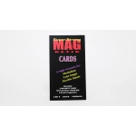 Magnetic Cards (2 pack/Blue) by Chazpro Magic.