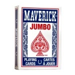 Spielkarten Maverick jumbo index - blue back