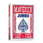 Spielkarten Maverick jumbo index - red back