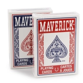 Spielkarten Maverick Deck Standard Index - blue back
