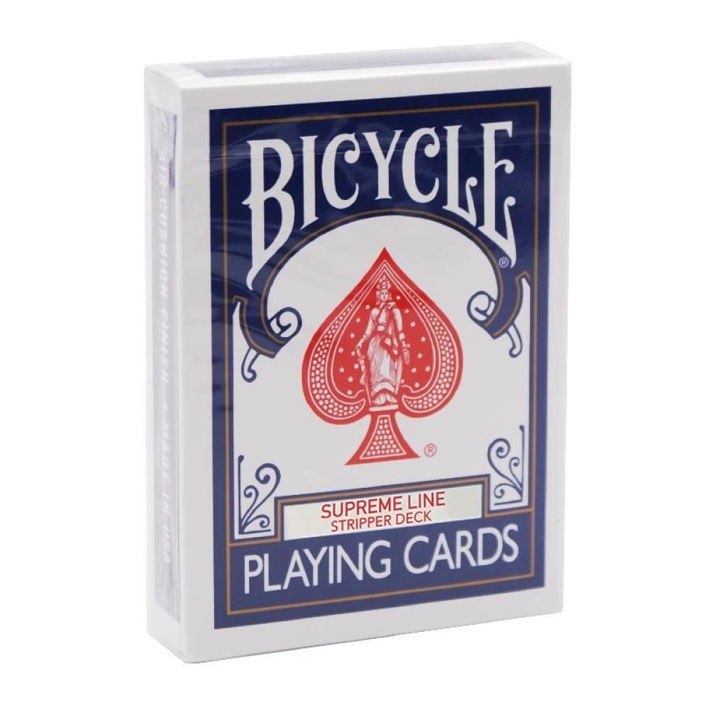 Bicycle Supreme Line - Stripper Deck - Blue back