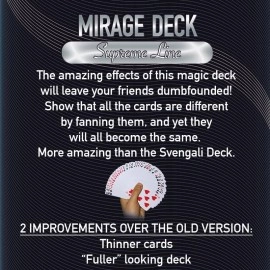 Bicycle Supreme Line - Mirage deck - red back