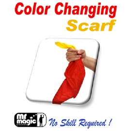 Color Changing Silk Scarf by Mr. Magic