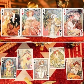 Mucha Playing Cards by 52 MUSÉE - Standard edition