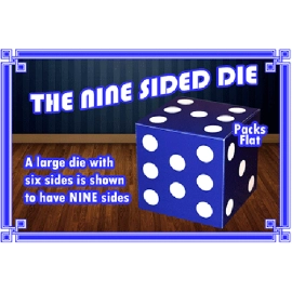 Nine Sided Die by Angelo Carbone