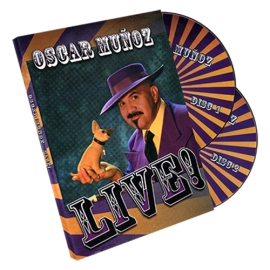 Oscar Munoz Live (2 DVD Set) by Kozmomagic - DVD