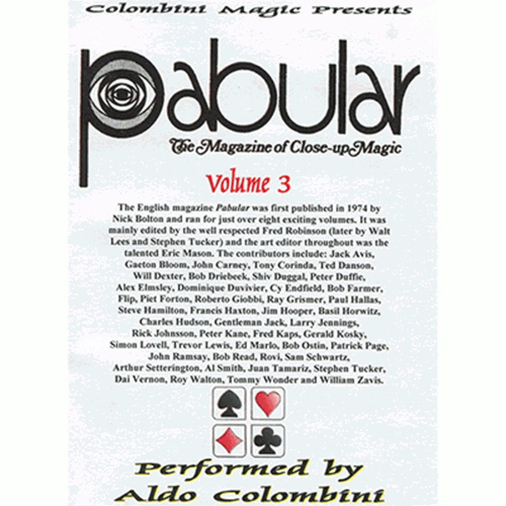 Pabular Vol. 3 by Wild-Colombini Magic - video DOWNLOAD