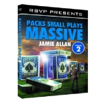 Packs Small Plays Massive Vol. 2 by Jamie Allen and RSVP Magic - DVD