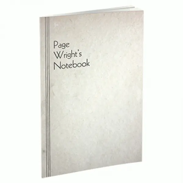 Page Wright's Notebooks by Conjuring Arts Research...