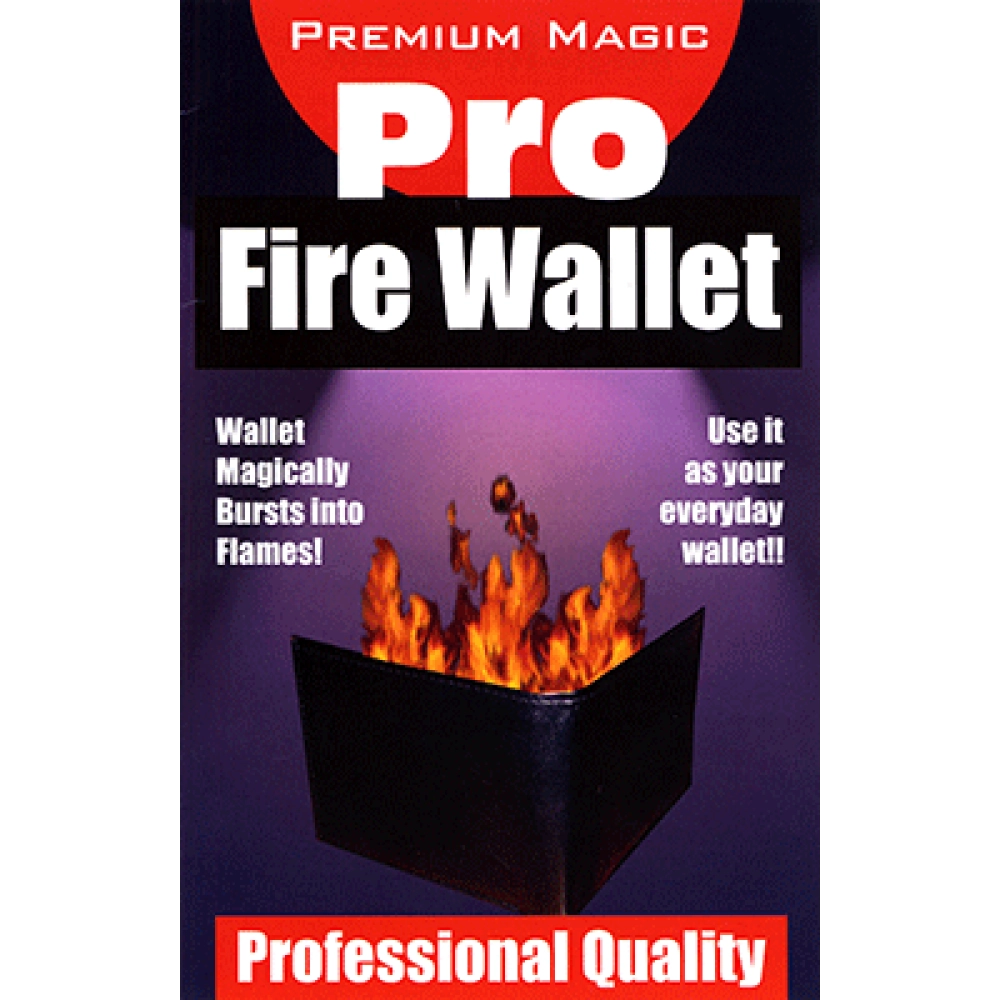 Professional Fire Wallet by Premium Magic