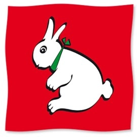 Rabbit-Duck silk - 36" - Red
