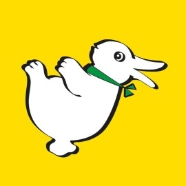 Rabbit-Duck silk - 45 cm (18'')