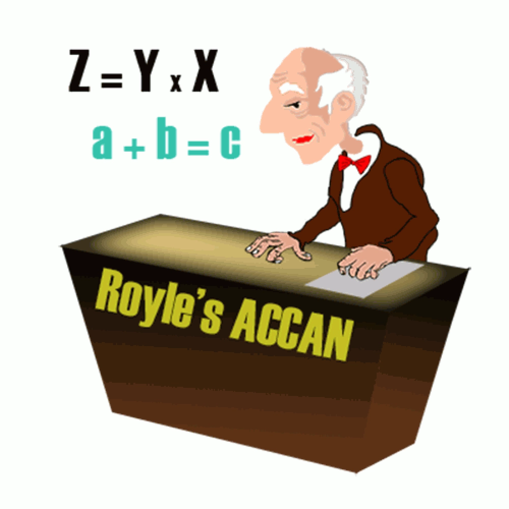 Royal's ACAAN "Berglas Style" by Jonathan Royle - eBook DOWNLOAD