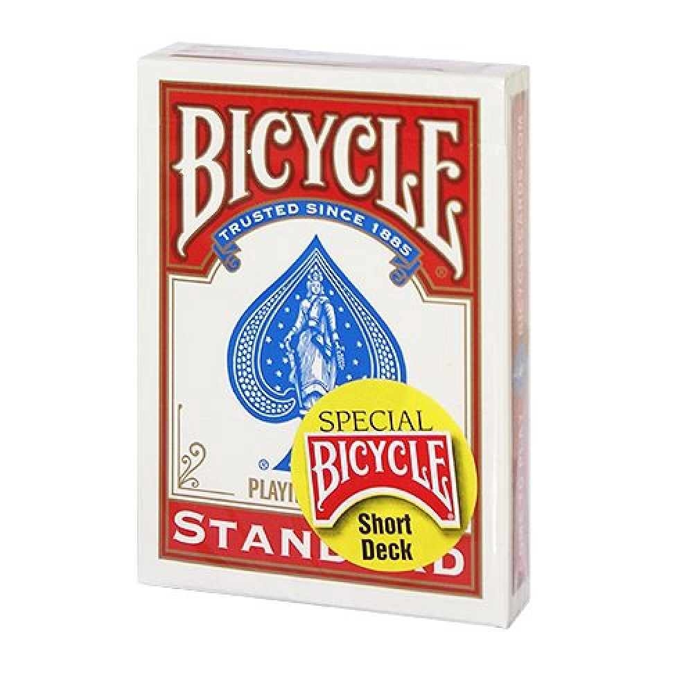 Spielkarten Bicycle - Short Red