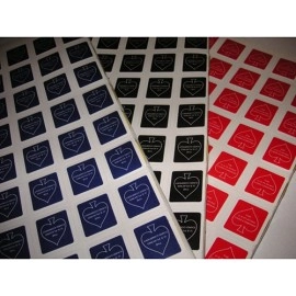 Bicycle Deck Seal - 20 piece - Red
