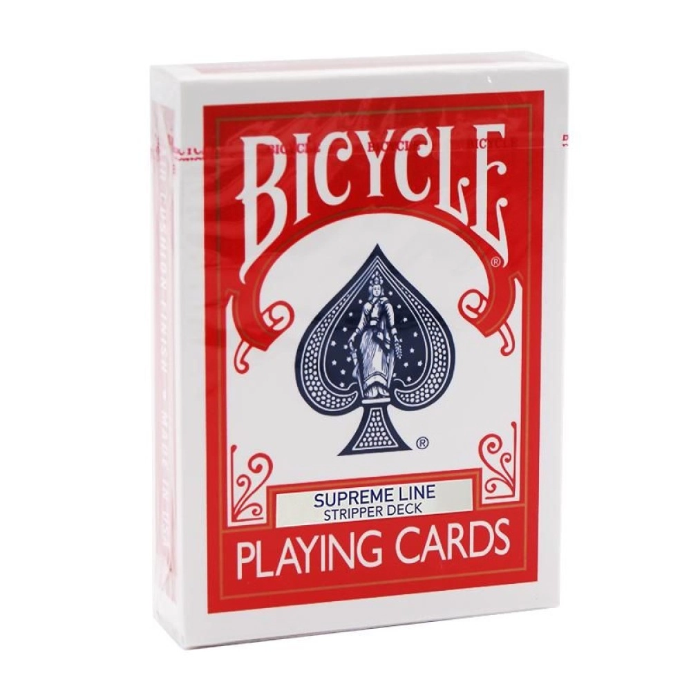 Bicycle Supreme Line - Stripper Deck - Red back