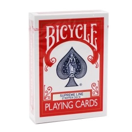 Bicycle Supreme Line - Stripper Deck - Red back