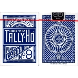 Spielkarten Tally Ho Circle Back - Blue back