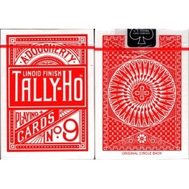 Spielkarten Tally Ho Circle Back - Red back