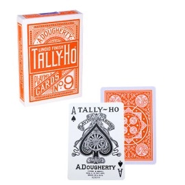 Spielkarten Tally Ho - Fan back - Arancione - Limited Edition