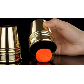 Tommy Wonder Cups & Balls Set 2.0 (Brass)