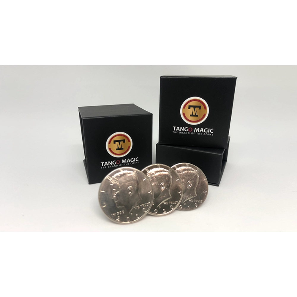 Triple TUC Half Dollar (Gimmicks and Online Instructions) by Tango