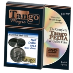 Tango Silver Line Expanded Shell Silver Half Dollar 1964(D0004) (pure silver w/DVD- by Tango